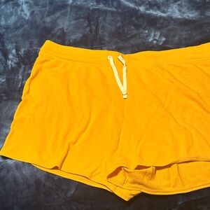 Bright Yellow Shorts